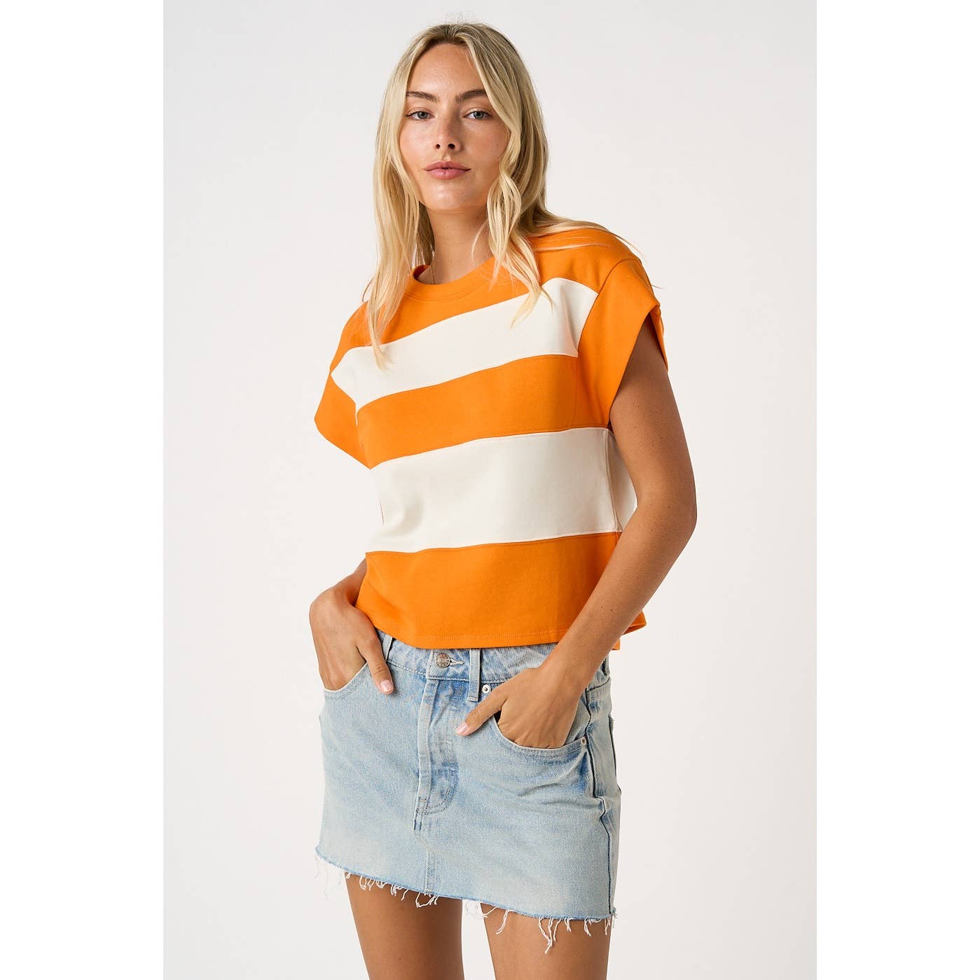 Striped Short Sleeve Shirt