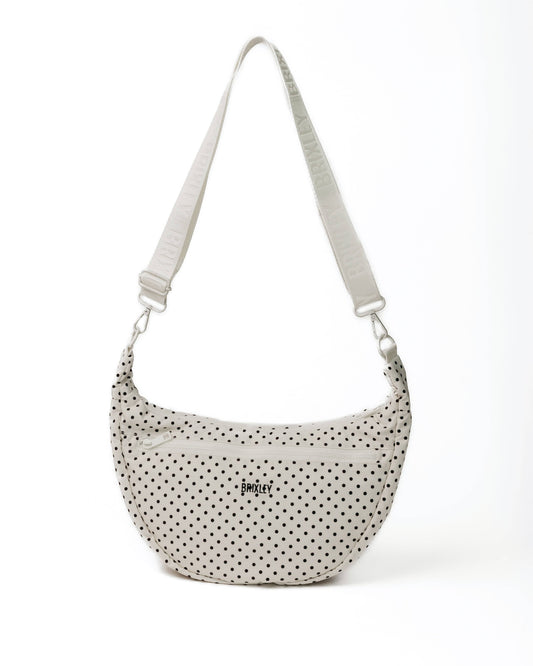 Pearl Dot Crescent Bag