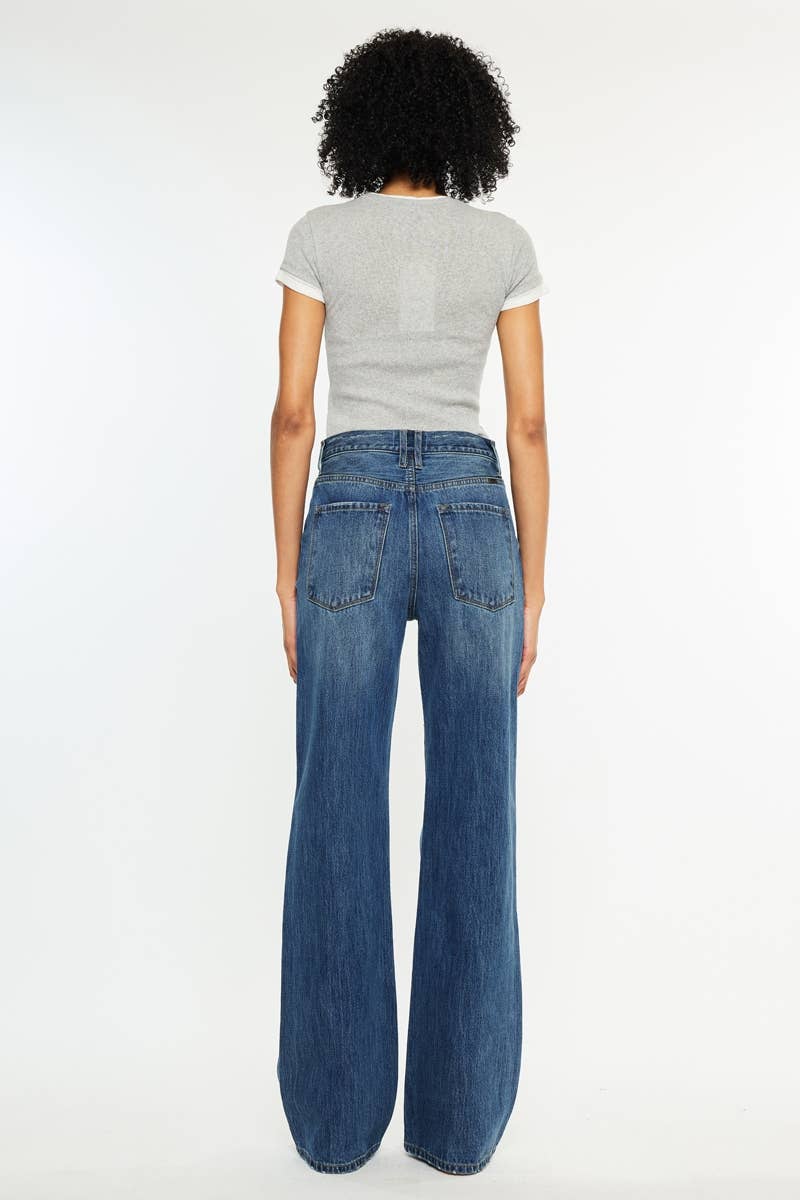 Kan Can Ultra High Rise 90’s Flare Jeans