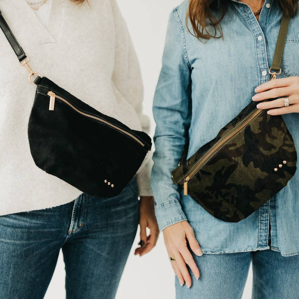 Hair On Hide Westlyn Camo Bum Bag