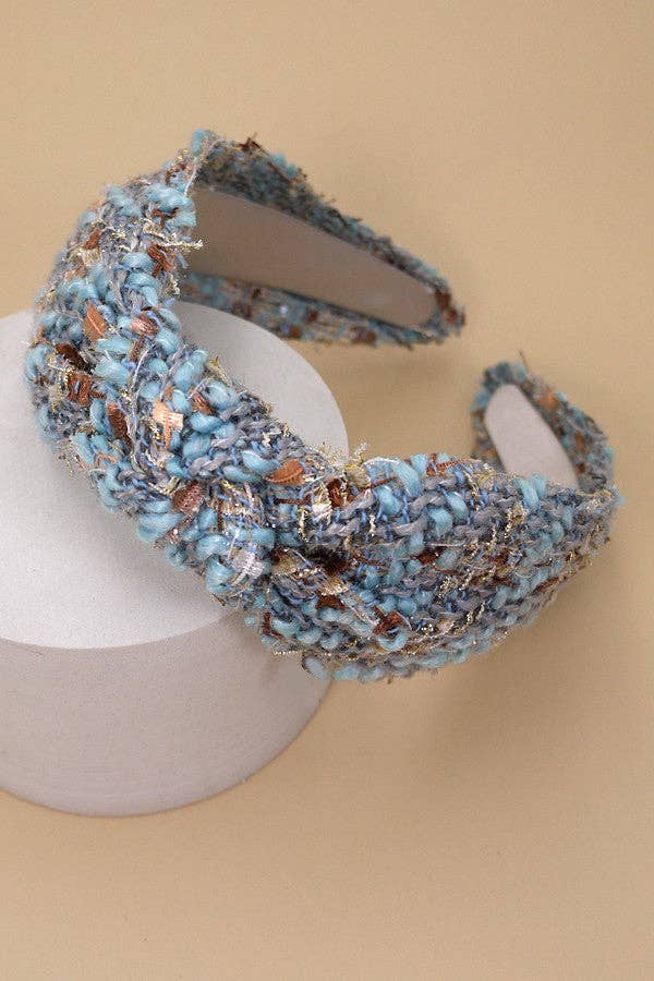 Tweed Knotted Headband