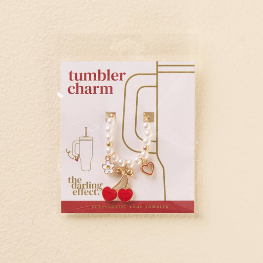 Tumbler Charm-Cherry