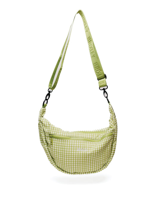Picnic Plaid Crescent Bag