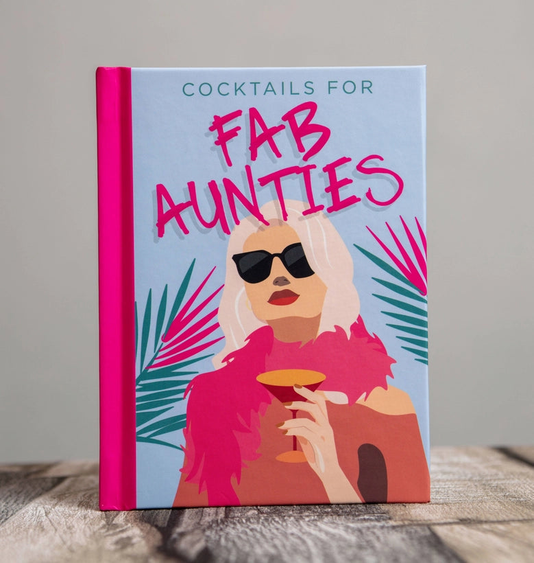 Cocktails For Fab Aunties Gift Book - Auntie Gifts