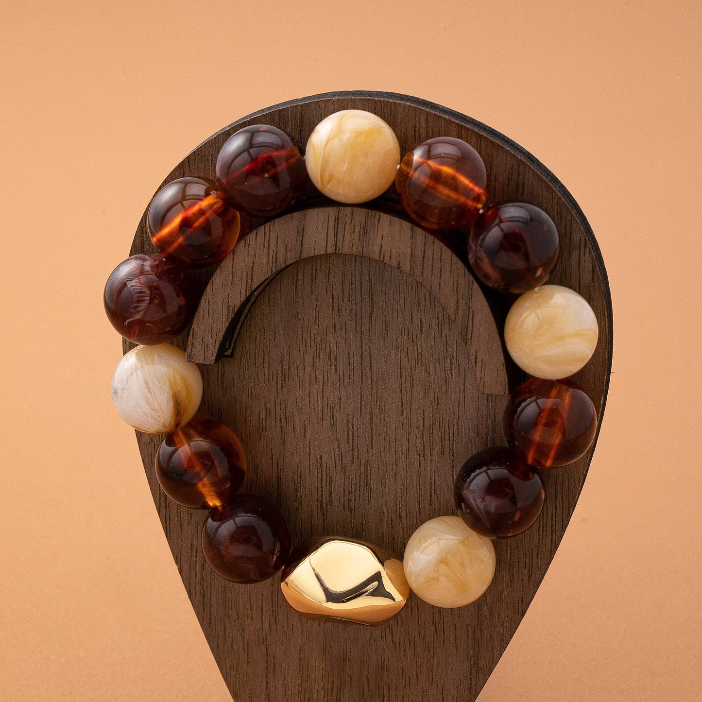 Vintage Statement Acrylic Bracelet