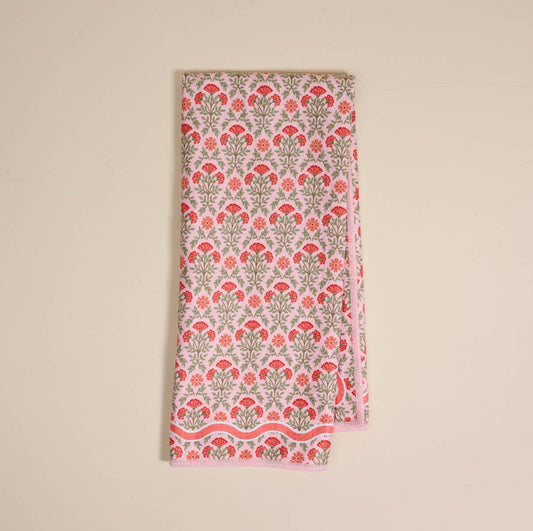 Waffle Tea Towel–Everbloom Dusty Rose