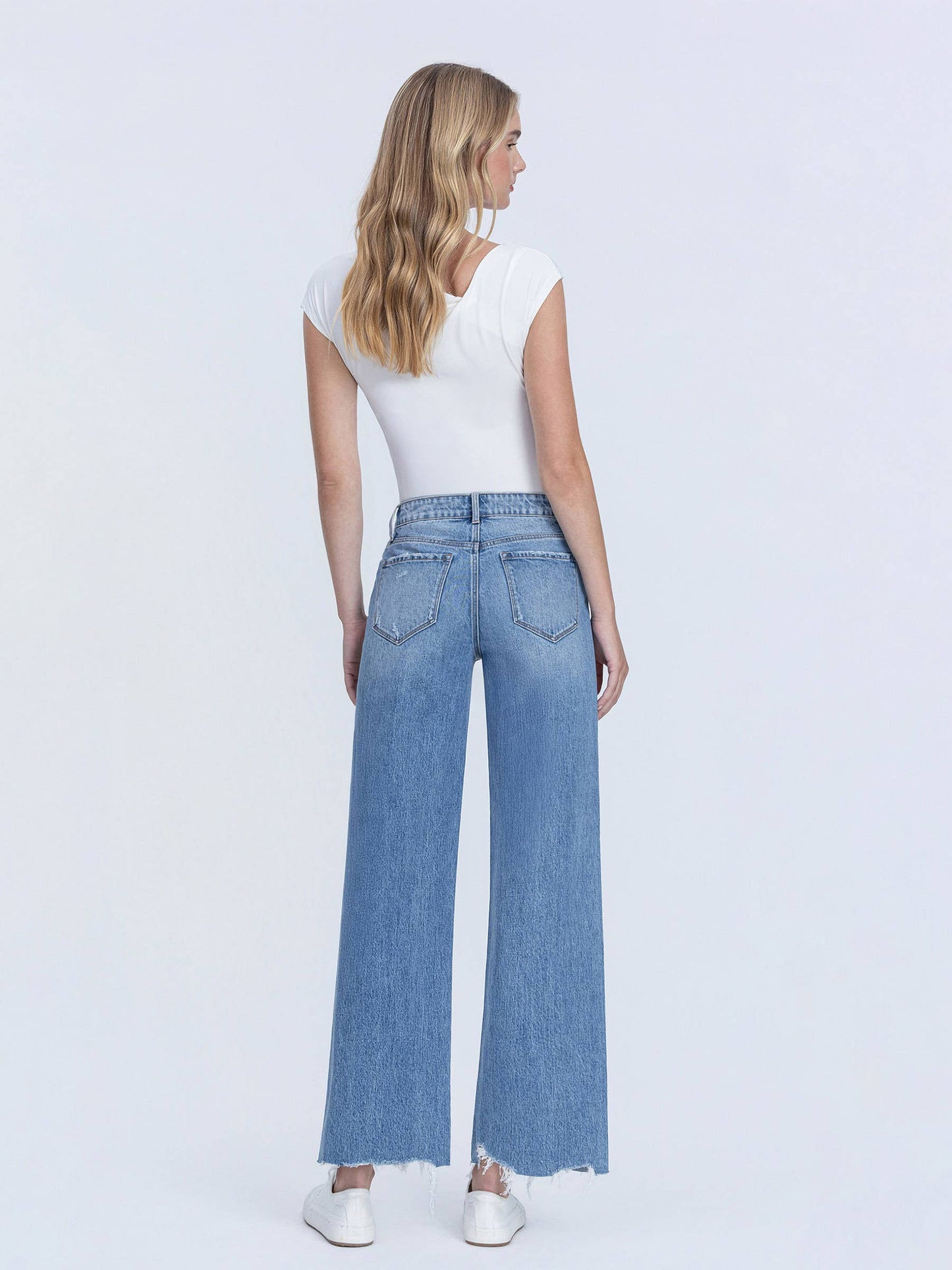 Vervet by Flying Monkey High Rise Wide Leg Jean