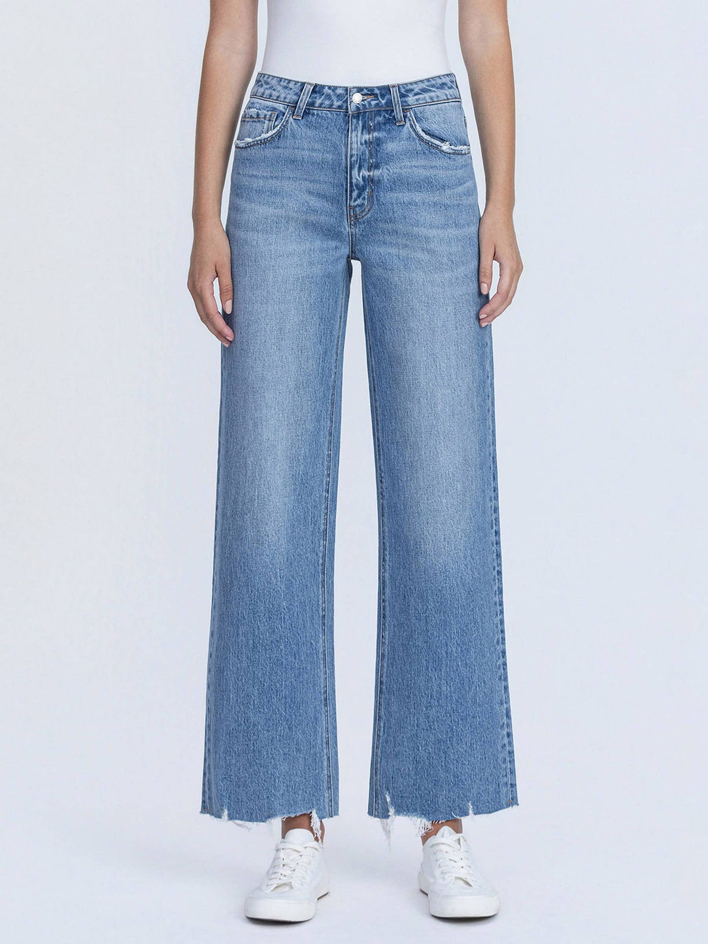 Vervet by Flying Monkey High Rise Wide Leg Jean