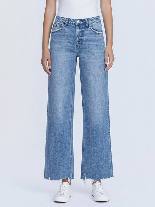 Vervet by Flying Monkey High Rise Wide Leg Jean
