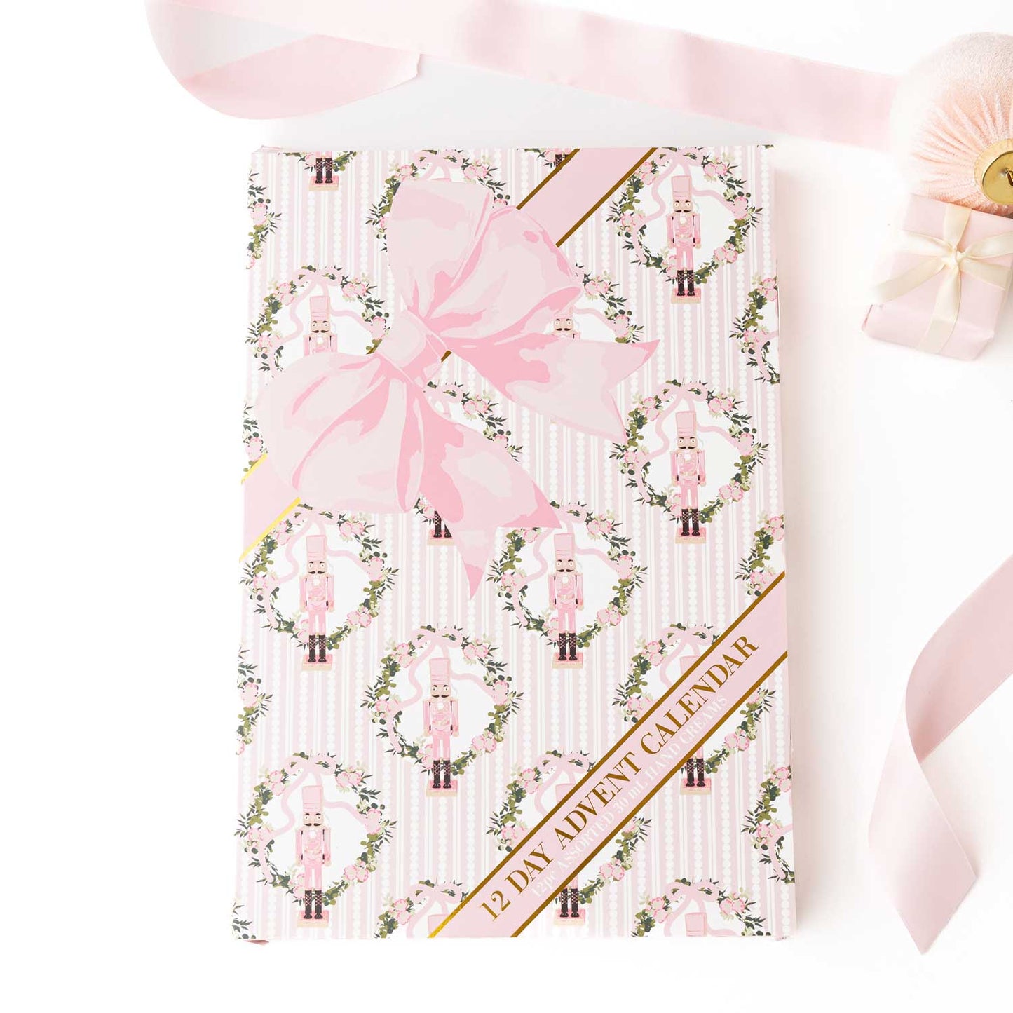 Sugarplum Gingham 12-Day Hand Cream Advent Calendar