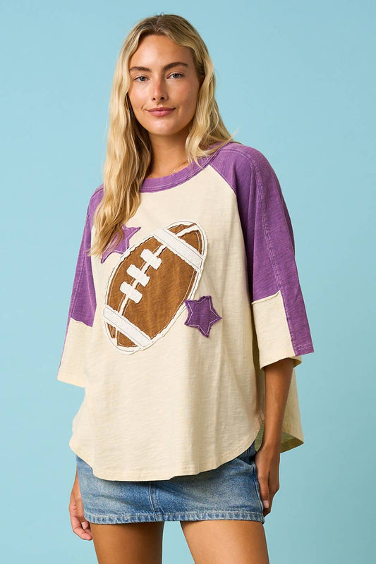 Football Patch Top