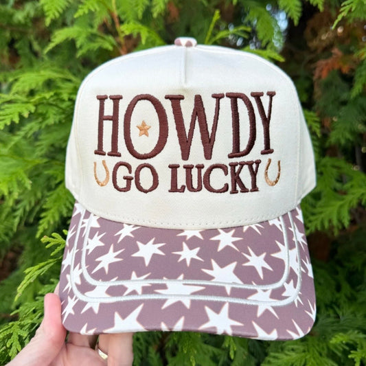 Howdy Go Lucky Star Trucker Hat
