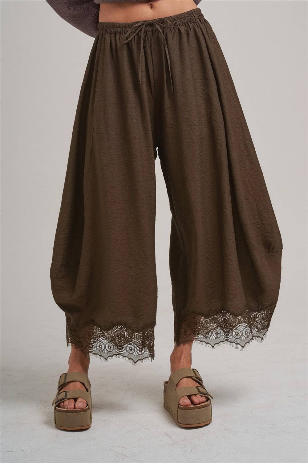 Flowy Balloon Leg Pants