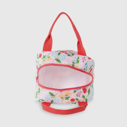 Flowers & Fruit Lunch Tote