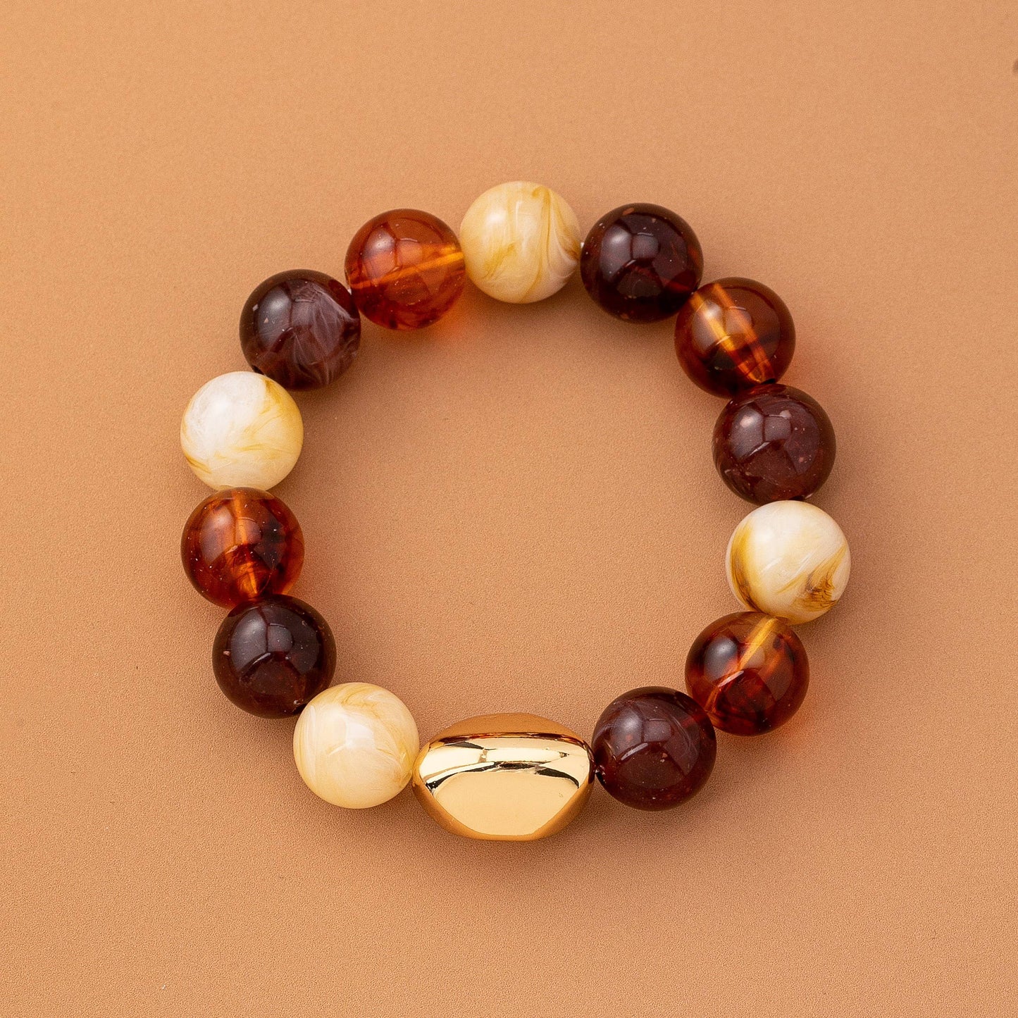 Vintage Statement Acrylic Bracelet
