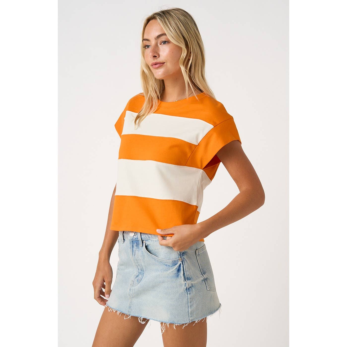 Striped Short Sleeve Shirt