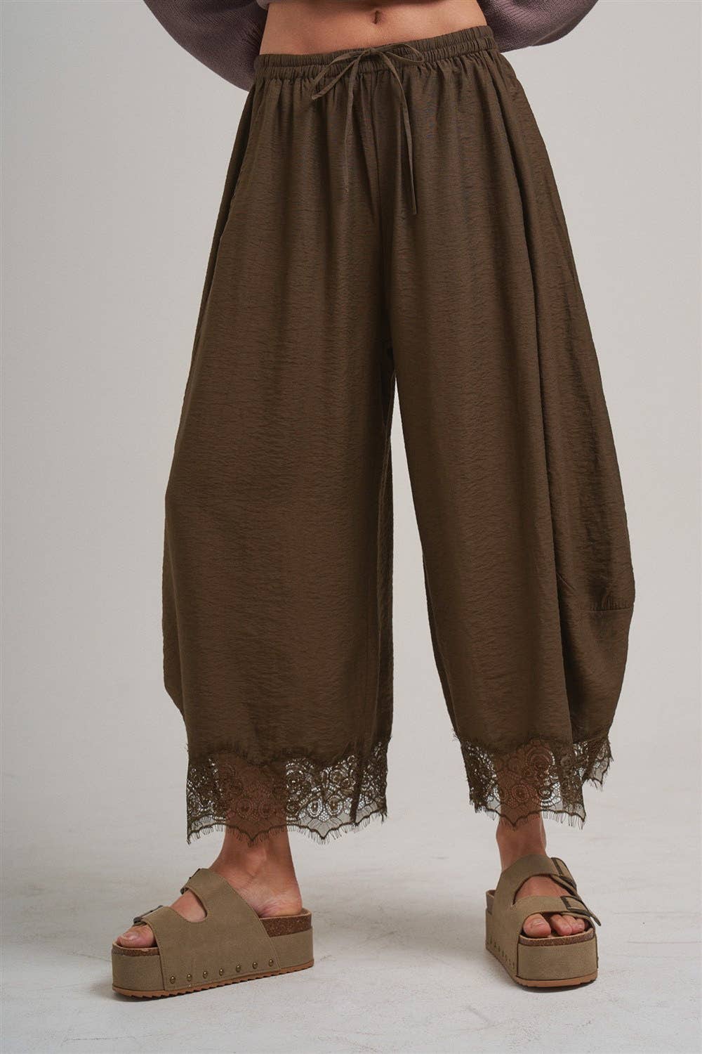 Flowy Balloon Leg Pants