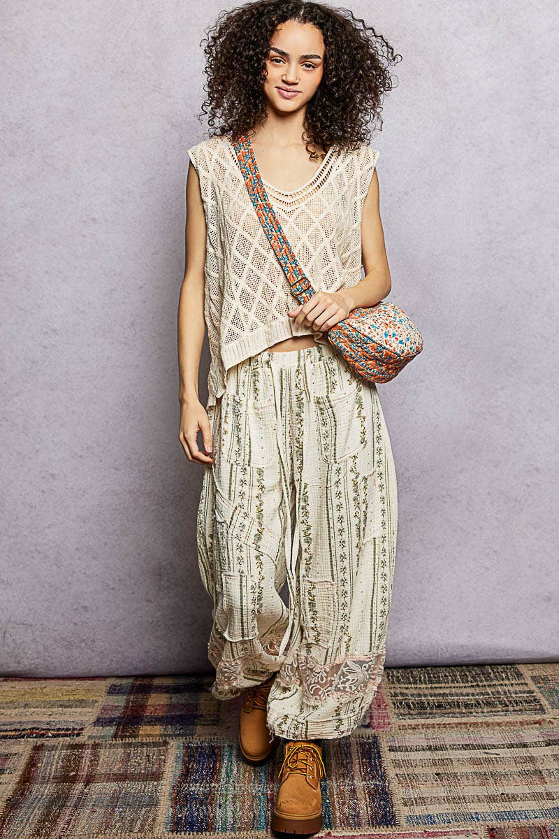 Essential Lightweight Quilted Floral Bag