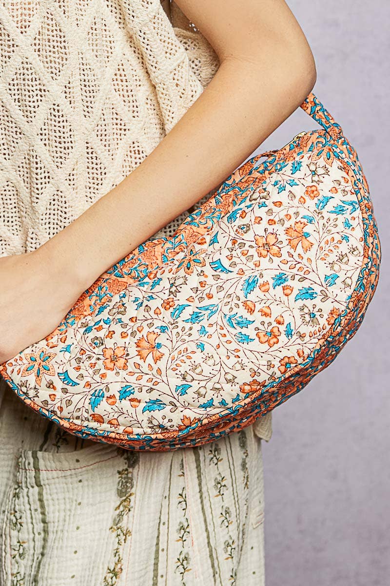 Essential Lightweight Quilted Floral Bag