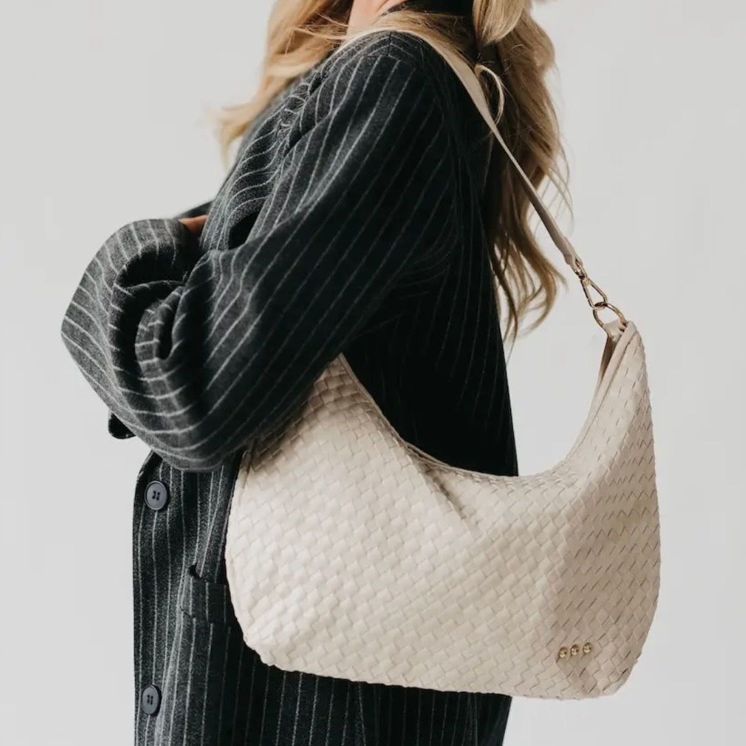 Sienna Slouchy Woven Shoulder Bag