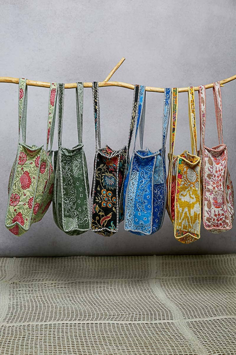 Bohemian Mint Tote Bag