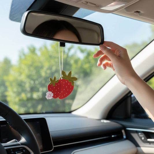 Sweet Ride Car Air Freshener-Strawberries