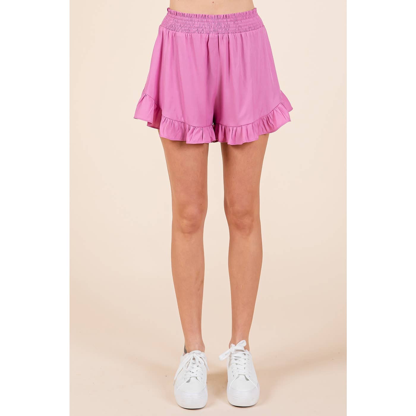 Ruffle Detail Shorts