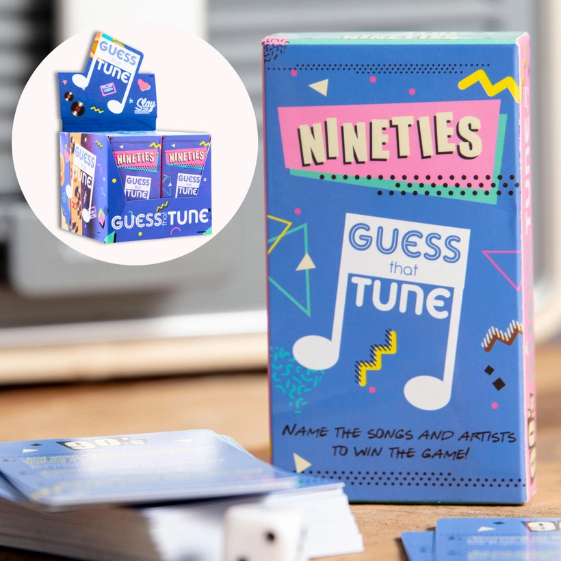 Nineties Guess That Tune - Music Quiz Family/Party Card Game