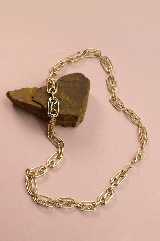 Link in Link Chain Necklace