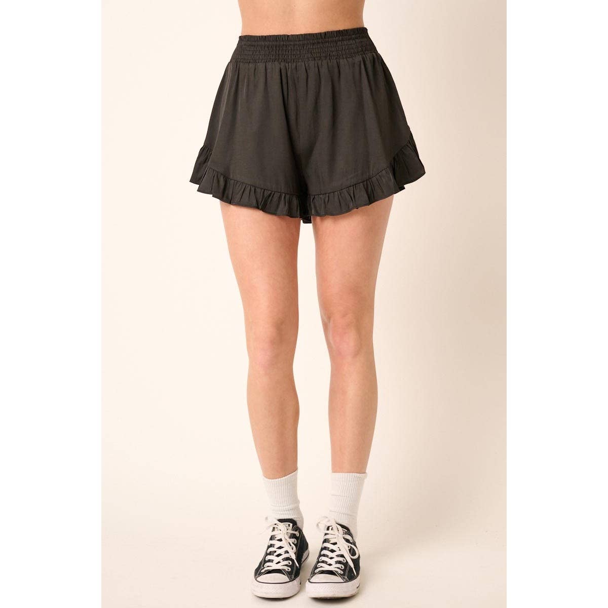 Ruffle Detail Shorts