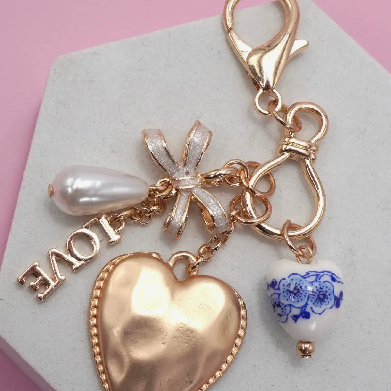 Porcelain Bag Charm