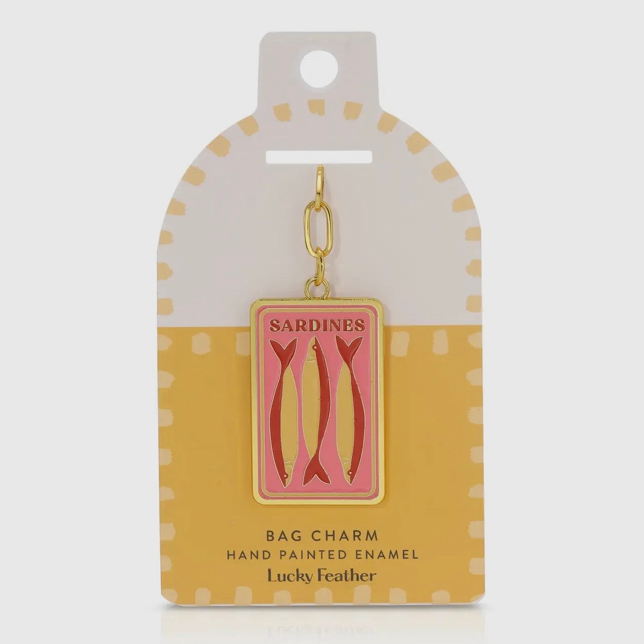 Enamel Bag Charm