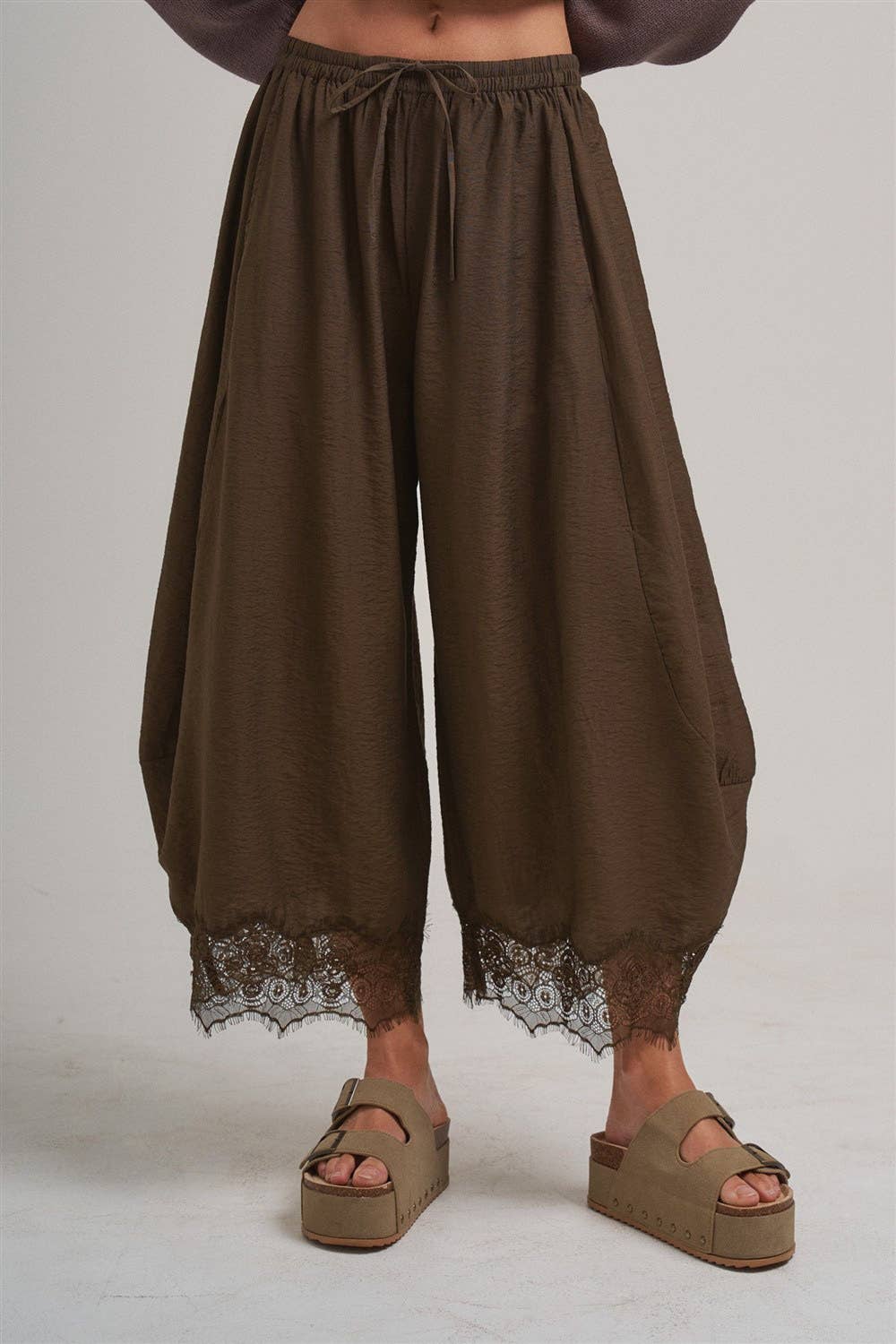 Flowy Balloon Leg Pants