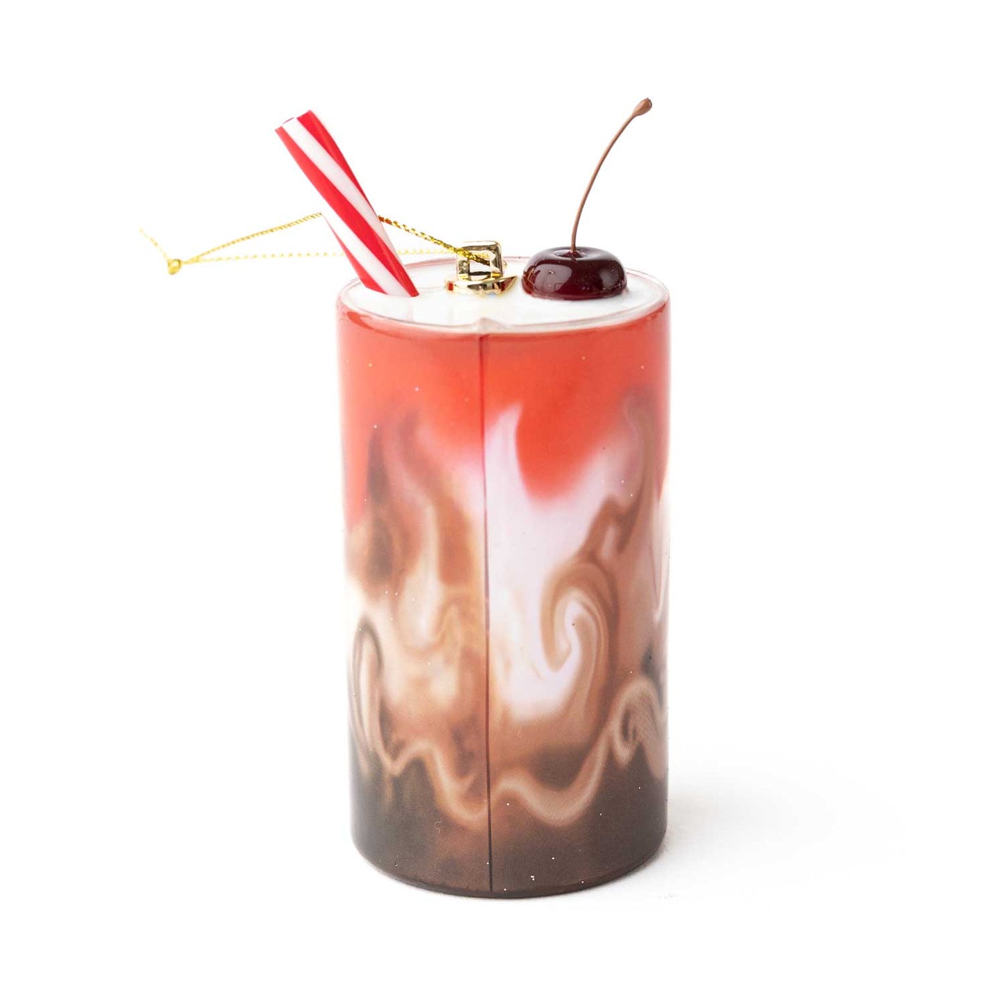 Dirty Soda Glass Christmas Ornament