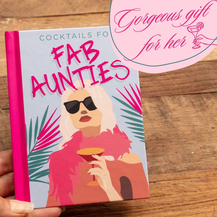 Cocktails For Fab Aunties Gift Book - Auntie Gifts