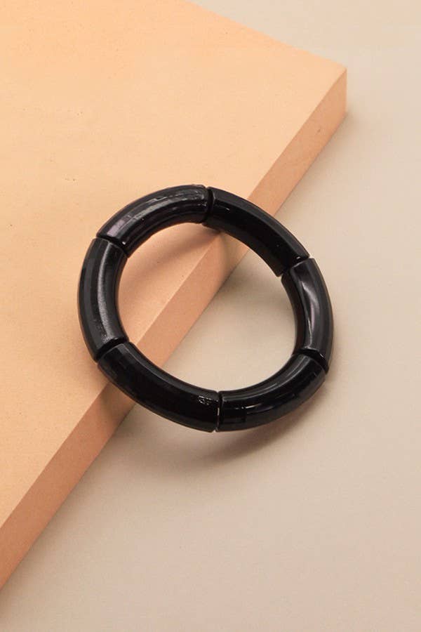 Acrylic Tube Bracelet