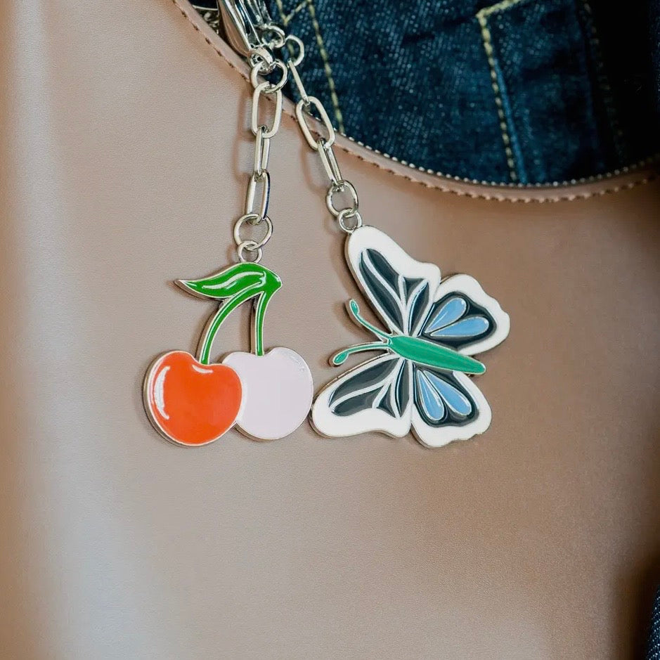 Enamel Bag Charm