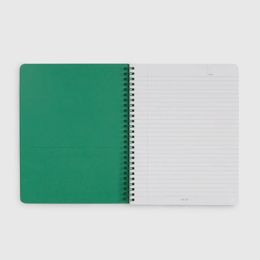 Rough Draft Mini Notebook Emerald Super Bloom