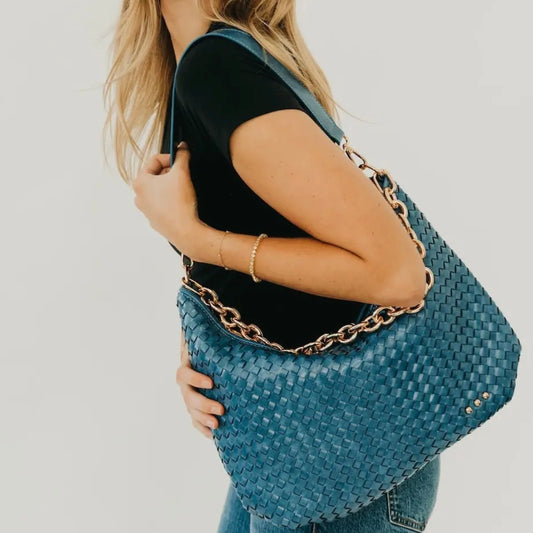 Sienna Slouchy Woven Shoulder Bag