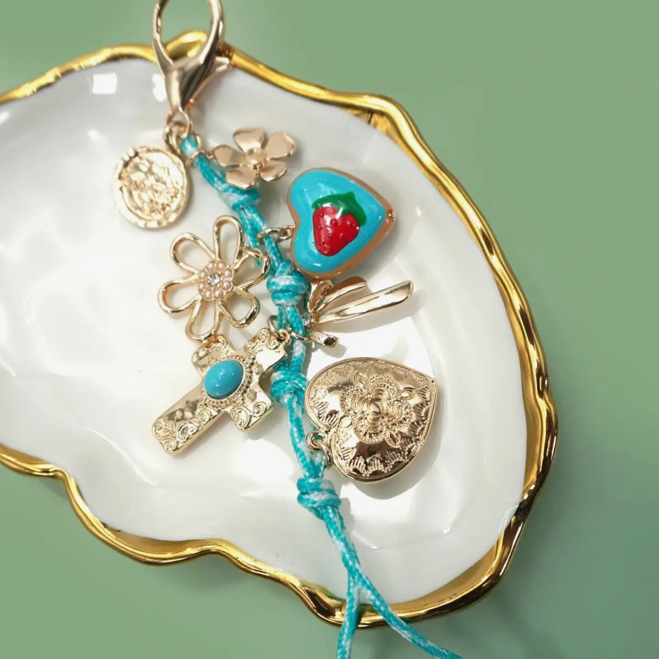 Porcelain Bag Charm