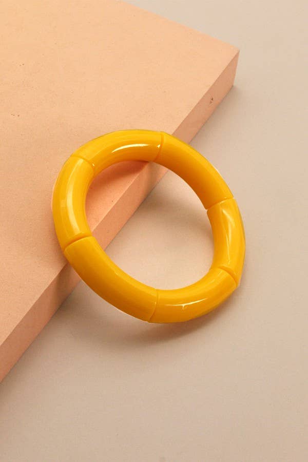 Acrylic Tube Bracelet