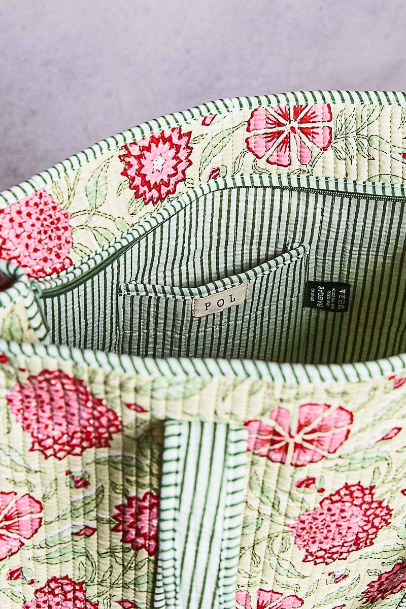 Bohemian Mint Tote Bag