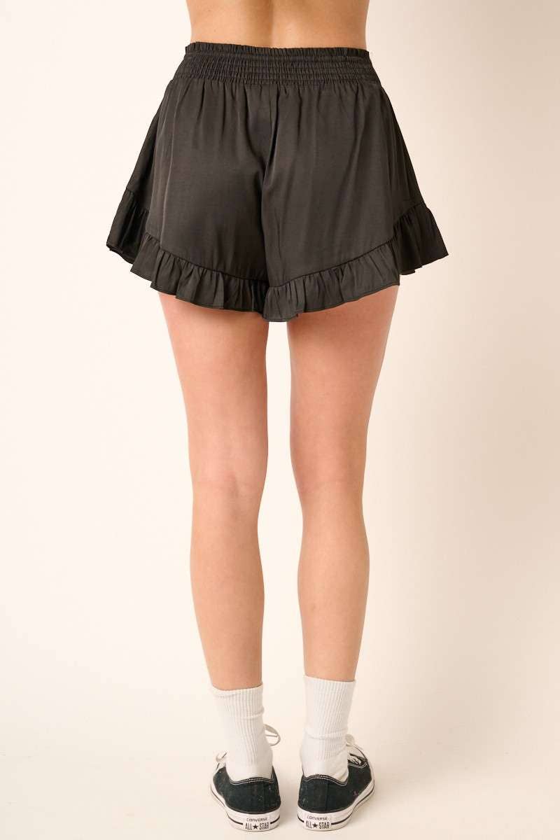 Ruffle Detail Shorts