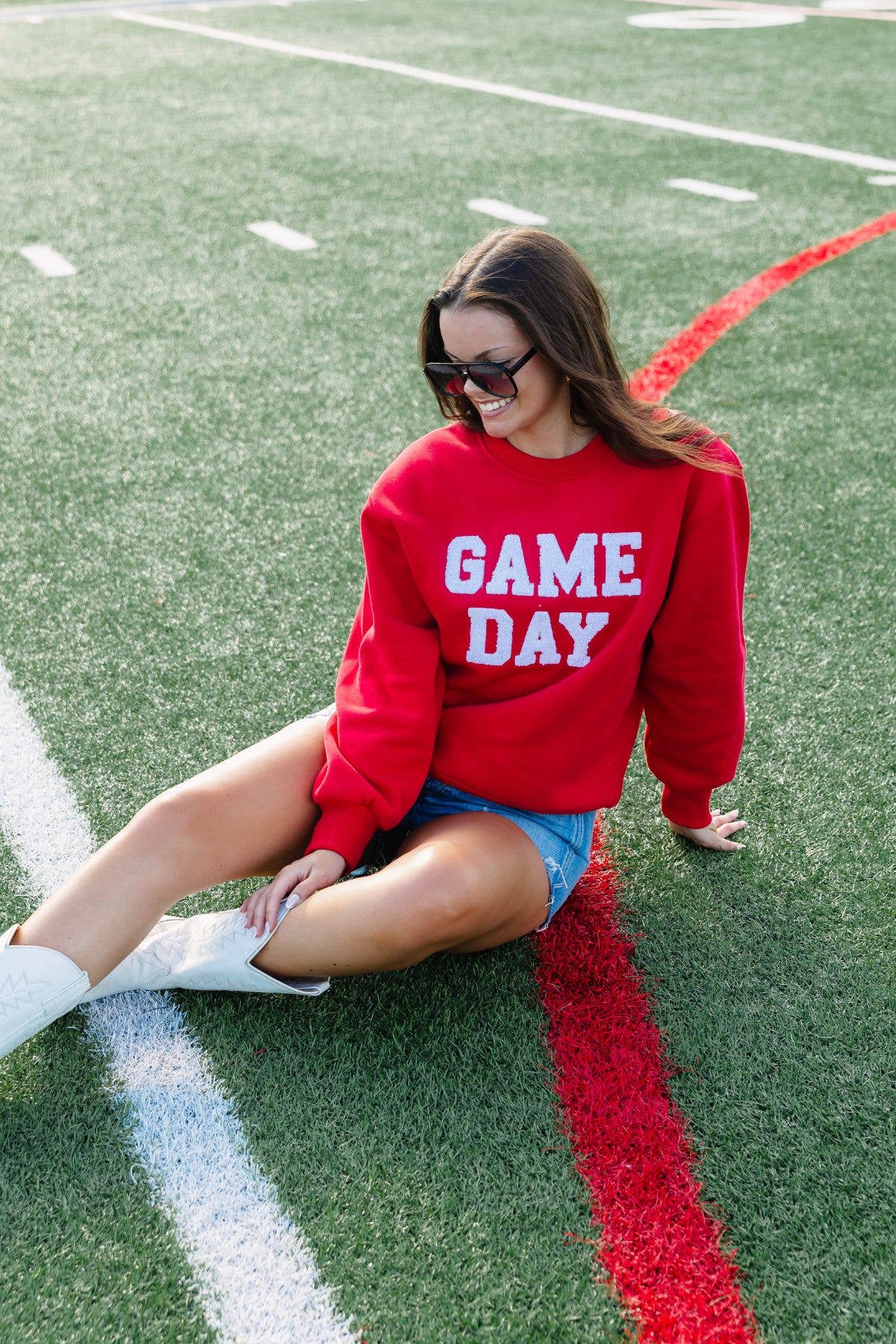 Red Game Day Sweatshirt
