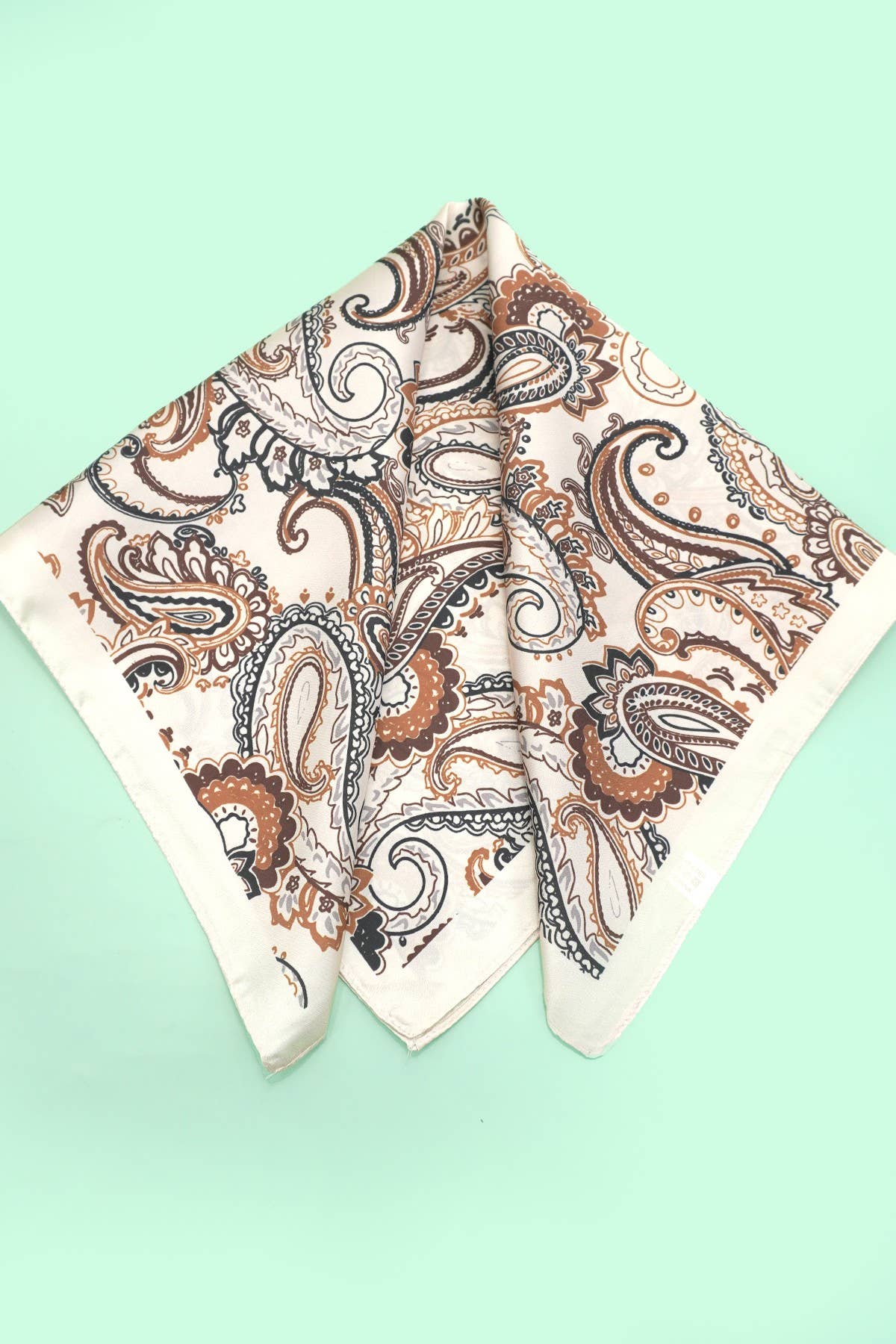 Paisley Silk Bandana