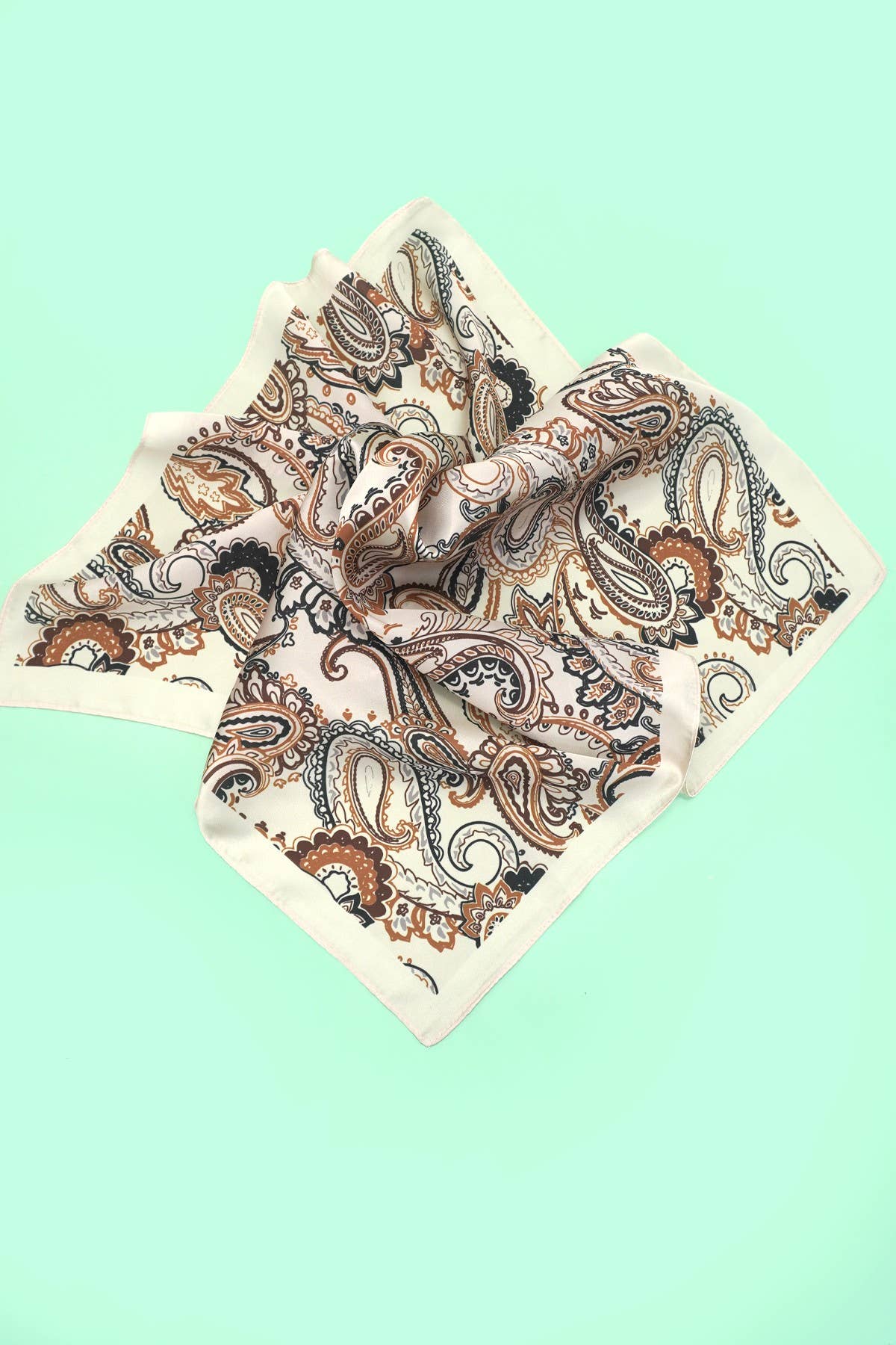 Paisley Silk Bandana