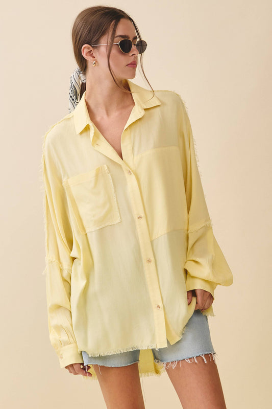 Lemon Delilah Blouse Top