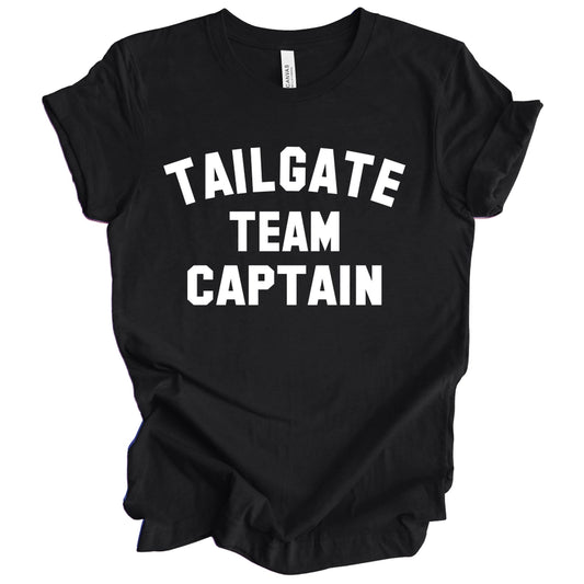 Tailgate Team Captain Shirt, Football Tee, Game Day Shirts