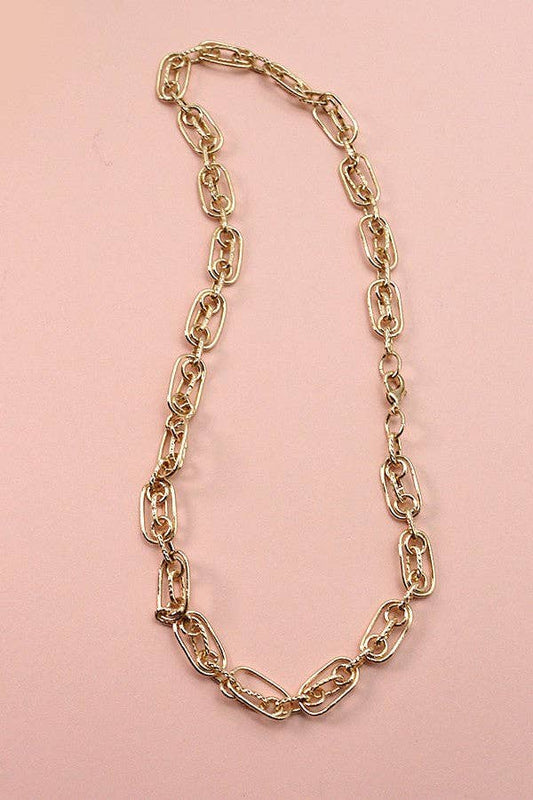Link in Link Chain Necklace