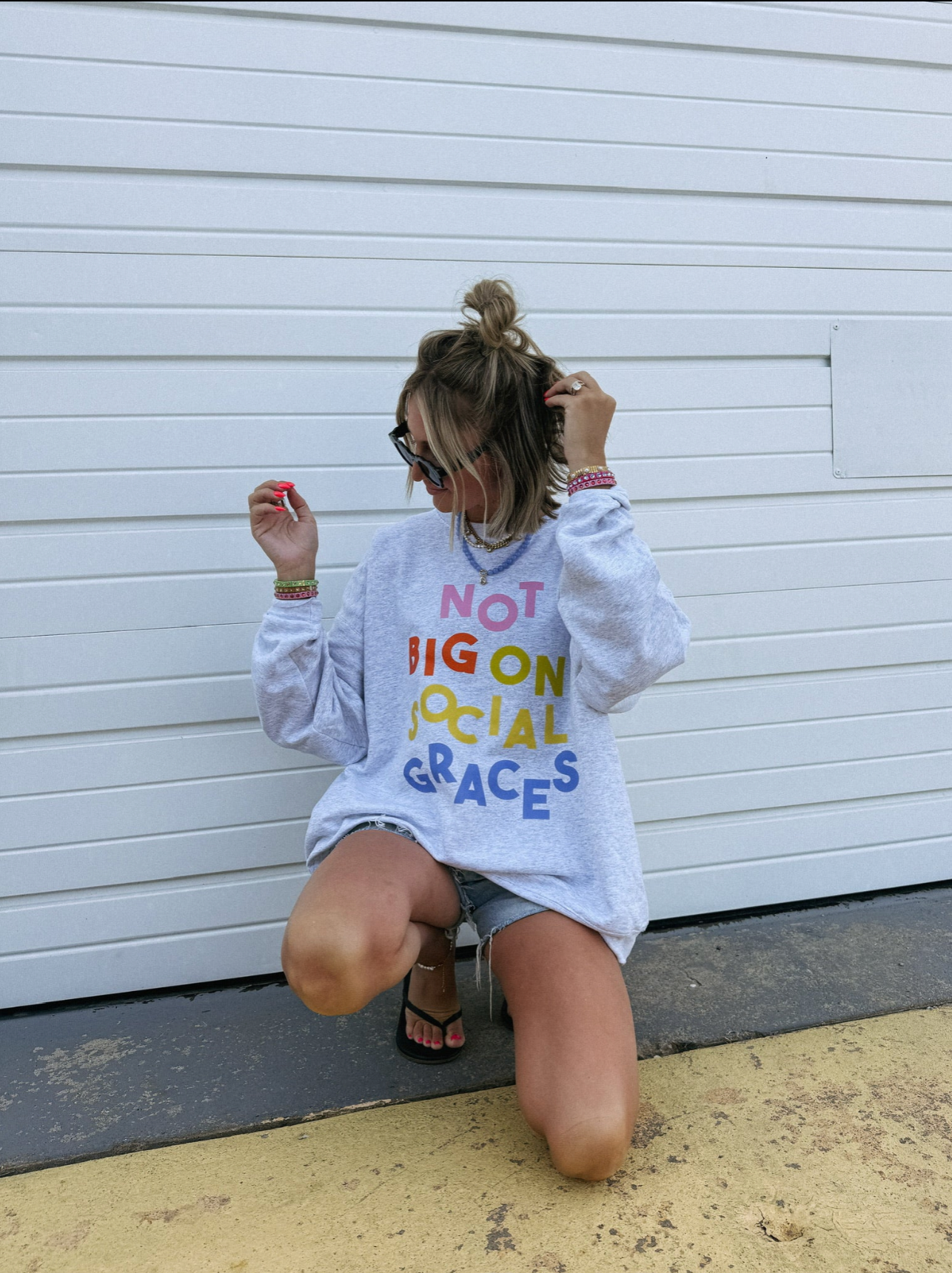 Social Graces Sweatshirt - Ash
